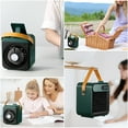 thumbnail image 2 of Comvin Portable Air Cooler Fan,Quiet Humidifier USB Desk Fan with 3 Speeds 4 in 1 Desktop Personal Adjustable Fan, Air Cooling Fan with Phone holder and vanity mirror for Office,Bedroom,Car and Home, 2 of 7