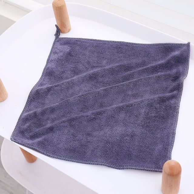 Nvzi Toalla para cabello seco de 3 piezas hecha de fibra ultrafina, uso multipropósito, para manejar diversas situaciones sin esfuerzo. 15,75 x 15,75 pulgadas (gris)