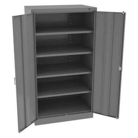 Tennsco Storage Cabinet,66"x36"x24",MdGry,4Shlv 6624DHMG