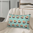 thumbnail image 5 of Sikiie Fox Print Plush Pillow Cover, Wrinkle-proof and Stain-resistant Pillow Protector without Pillow Core, Home Decoration-14"x20", 5 of 6