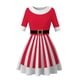 thumbnail image 5 of Disfraz de Navidad Vestido de Navidad Cosplay Vestirse Trajes de Navidad Mujeres Niñas Disfraz de Cosplay Falda roja para Fiesta de Navidad , SG, 5 of 8