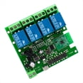 thumbnail image 3 of Módulo Controlador Inteligente de Interruptor con WiFi y Aplicación , 4 Canales, Relé, CA/CC 7-32 V, USB 5 V, Control Remoto ., 3 of 8