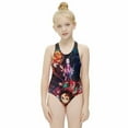 thumbnail image 3 of Demon Slayer Swimwear Kids' One-Piece Swimsuit Quick-Dry Cute Printed Girls' Swimwear Bathing Suit for Beach & Pool 10-12Y(150cm), 3 of 8