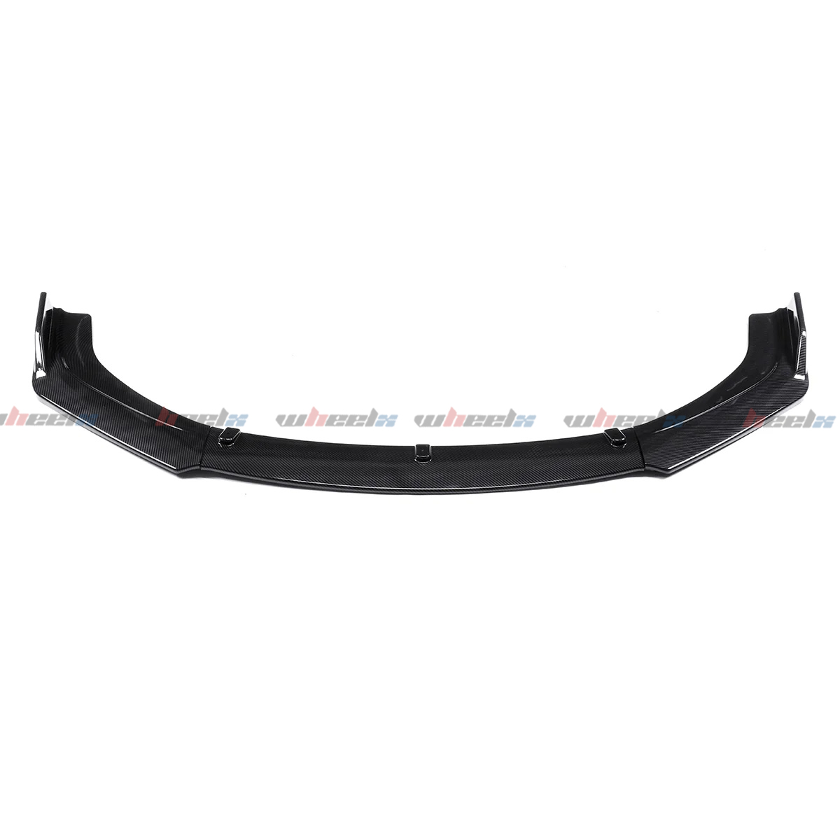 3Pcs Front Bumper Lip Compatible with 2016-2020 Honda Civic, JDM Air Dam Lower Chin Splitter 4 Door Sedan Hatchback Protection Body Kit 2016 2017 2018 2019 2020 (Carbon Fiber Pattern)