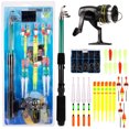thumbnail image 4 of Kit de accesorios combinados de pesca de mar completo telescópico de carretes de caña de pescar de 1,6 m Ndcxsfigh Nuevos Originales, 4 of 9