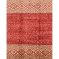 thumbnail image 1 of Ahgly Company Tapis d'Intérieur Rectangulaire Abstrait Rouge, 8 Pieds x 12 Pieds, 1 of 6