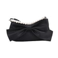 thumbnail image 2 of Kripyery Crossbody Bag Faux Pearl Adjustable Shoulder Strap Bow Decor Daily Collocation Elegant Handbag Fashion Accessories, 2 of 8