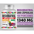 thumbnail image 5 of Resveratrol Anti-ox Complex Gold Antioxidante 200 Capsulas, 5 of 5
