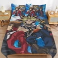 thumbnail image 6 of Yu-Gi-Oh 3-Piece Bedding Set Warm And Comfortable Soft Duvet Cover Bed Set with 1 Duvet Cover And 2 Pillowcases for Boys Girls Kids Adult Bedroom All Season, 6 of 8