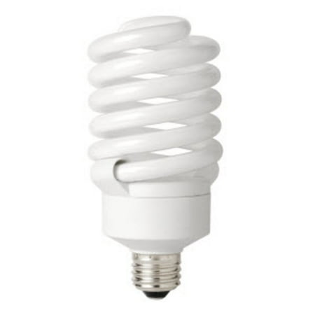 - TCP 4894250K Single 42 Watt Frosted T4 Medium (E26) Compact Fluorescent Bulb - 5000K