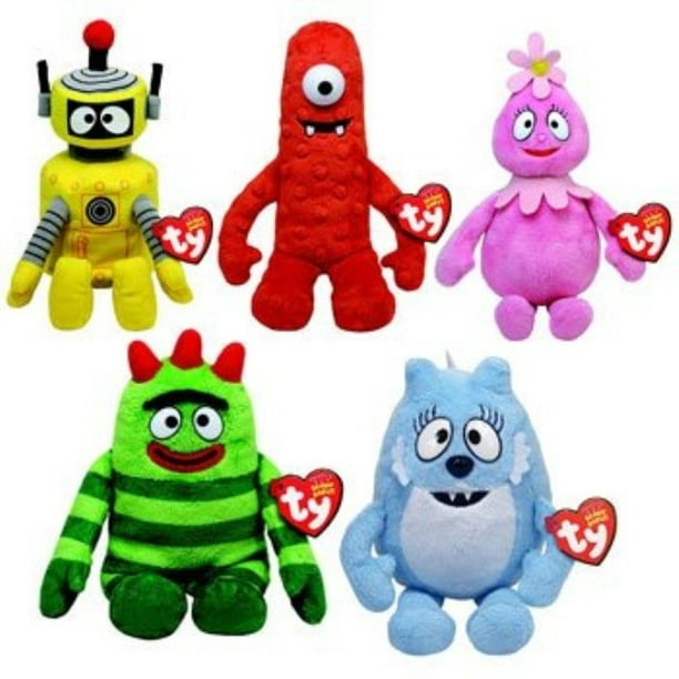 Ty Beanie Babies Yo Gabba Gabba - Set of 5 - Walmart.com - Walmart.com
