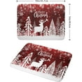 thumbnail image 2 of Christmas Dish Drying Mats for Kitchen Counter 16x18 Inch Merry Christmas Happy New Year Snowflake Microfiber Drying Mat Kitchen Accessories Fast Dry Dishes Pad Dish Rack Drainer Mat for Coffee Bar, 2 of 6