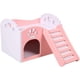 thumbnail image 3 of Casa escondite, casa para hámster, casa duradera para mascotas, para hábitat de animales pequeños(pink), 3 of 3