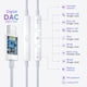 thumbnail image 2 of Auriculares ZENIPER para iPhone 16 con cable USB C y control de volumen con micrófono, 2 of 7