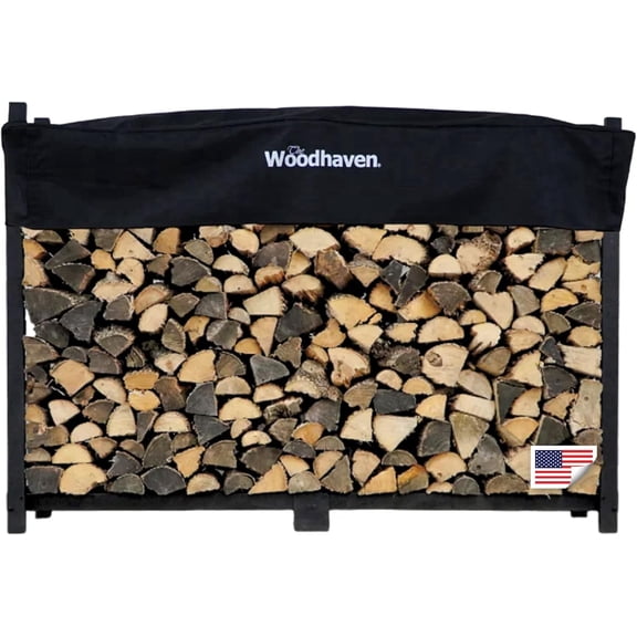The Woodhaven 6ft Firewood Rack