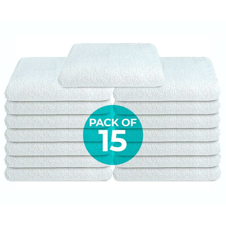 Kitchen Bar Mop Towels Set 16x19 Inch Cotton Blend Bulk Pack Restaurant  Towel