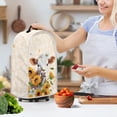 thumbnail image 3 of Yuyamidu Cow Blender Cover Compatible with Stand Mixer Coffee Maker Juicer Sunflower Kitchen Appliance Dust Cover Daisy Blender Coffee Juicer Maker Organzier Bag, 3 of 6