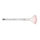 thumbnail image 1 of Brocha de maquillaje tipo abanico Brocha de maquillaje para polvos sueltos con fibra sintética suave Cómodamente Argén, 1 of 9