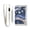 Blue Whales Star Seaweed, variant on JIALIOU Nylon Trifold Card Wallet with ID Window Zipper Pocket for Men Women Teen Fox and Leaves