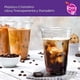 thumbnail image 3 of 100 Vasos de Plastico de 20 oz (591 ml) con Tapa Plana, Perfecta para Popotes,Transparentes,  Café, Chocolate, Bebidas Frias, Batidos, Malteadas Best Trading VTP20-2, 3 of 5