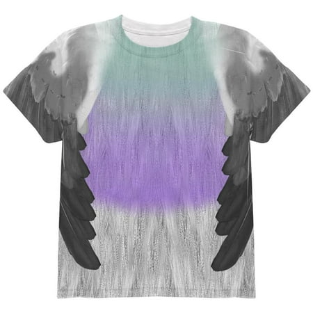 Halloween Pigeon Costume All Over Youth T Shirt Multi