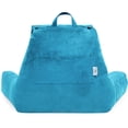 thumbnail image 4 of XXL Husband Pillow Cover Aspen - Reversible Microfiber to Microsuede - Side and Back Pockets - Perfect Fit for the XXL Bed Rest Pillow - Convenient Handle for Carrying, Rodeo Blue, 4 of 8