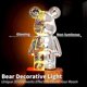 thumbnail image 2 of Twinkle Bear Lamp 3D Bear Fireworks LED Lamp Night Light 7 Colors Changing Decorative Nightstand Projection Lamp for Kids Bedroom Nursery Gifts, 2 of 5