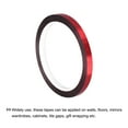 thumbnail image 4 of Uxcell Metalized Polyester Film Tape Adhesive Mirror Finish Decor Tape  50m x 8mm,Red, 4 of 5