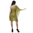 thumbnail image 5 of Moomaya Printed Shoulder Summer Dress Womens Cocktail Dresses Beach Dress, 5 of 6