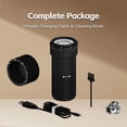 thumbnail image 7 of Portable Coffee Grinder, Rechargeable Cordless Conical Burr, Coffee Bean Grinder Electric with Stainless Steel Burrs, 80 Grind Settings, Espresso Grinder for Home Brewing & Travel Use, 7 of 7