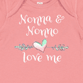 thumbnail image 4 of Inktastic Nonna and Nonno Love Me- Heart Grandchild Boys or Girls Baby Bodysuit, 4 of 5
