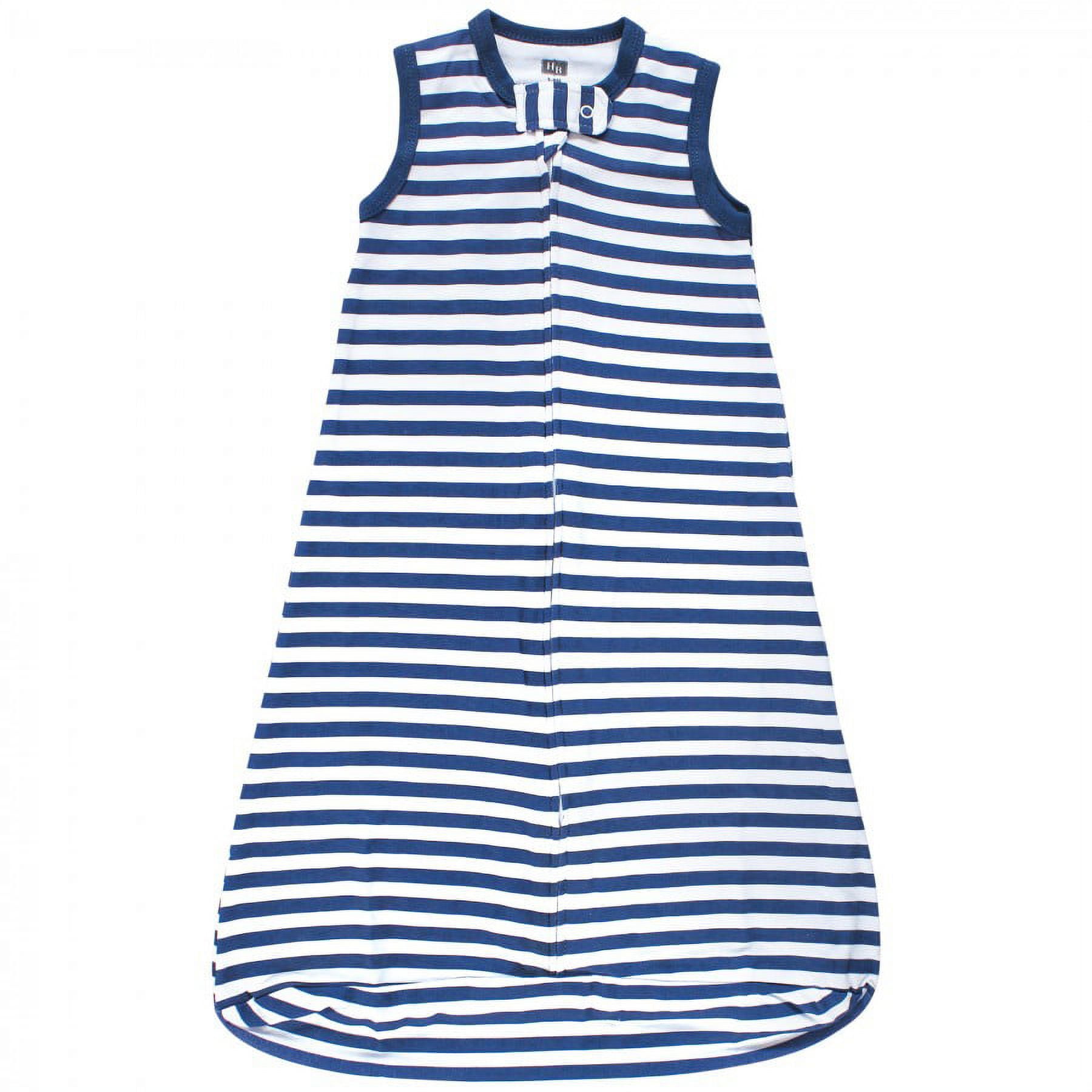 Hudson Baby Infant Boy Interlock Cotton Sleeveless Sleeping Bag, French Dog, 12-18 Months