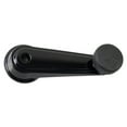 thumbnail image 2 of TRQ Front Window Crank Handle Black LH RH Pair for Heavy Duty Mack Truck DHA31461, 2 of 3