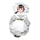 thumbnail image 4 of Figura de Muñeca de Niña, Muñeca de de Pie, Escultura de Cerámica, Figura Decorativa de Mesa, Colección de Estatuas, Artesanías Artísticas, Verde, 4 of 10