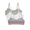 thumbnail image 2 of Fruit of the Loom Girls Seamless Training Bra with Removable Modesty Pads, 3-Pack Sizes 28-36, 2 of 8
