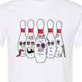thumbnail image 4 of Inktastic Beat Up Bowling Pins T-Shirt, 4 of 5