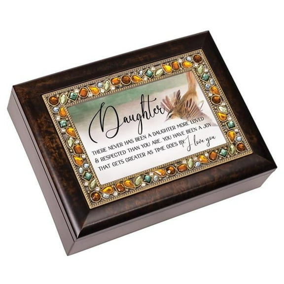 Cottage Garden JM511A 6 x 4 in. Daughter, There Never Has Been A Music Box