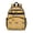 Boston Terrier and, variant on Pug Crown Gingham Blue Pattern Backpack for School, Cute School Bag with Adjustable Shoulder Straps and Padded Back, 15.25"x11.5"x5.25"
