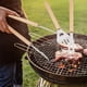 thumbnail image 3 of Juego De Utensilios Para Barbacoa, Herramientas De Acero Inoxidable, Accesorios Para Barbacoa Al Aire Libre, Tenedor Con Mango De Madera Y Esp Tula Ranurada, Equipo Para Fiestas De Camping, 3 of 5