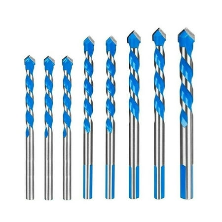 

BAMILL Triangle Drill Bits Hole Opener Tile Drill Bits Ceramic Glass Punch Hole 3-12mm