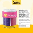 thumbnail image 2 of Wilton 710-651 Cristales de az&uacute;car 4 colores 124 grs (4.4 oz) contiene: amarillo, verde claro, lavanda y rosa, 2 of 6