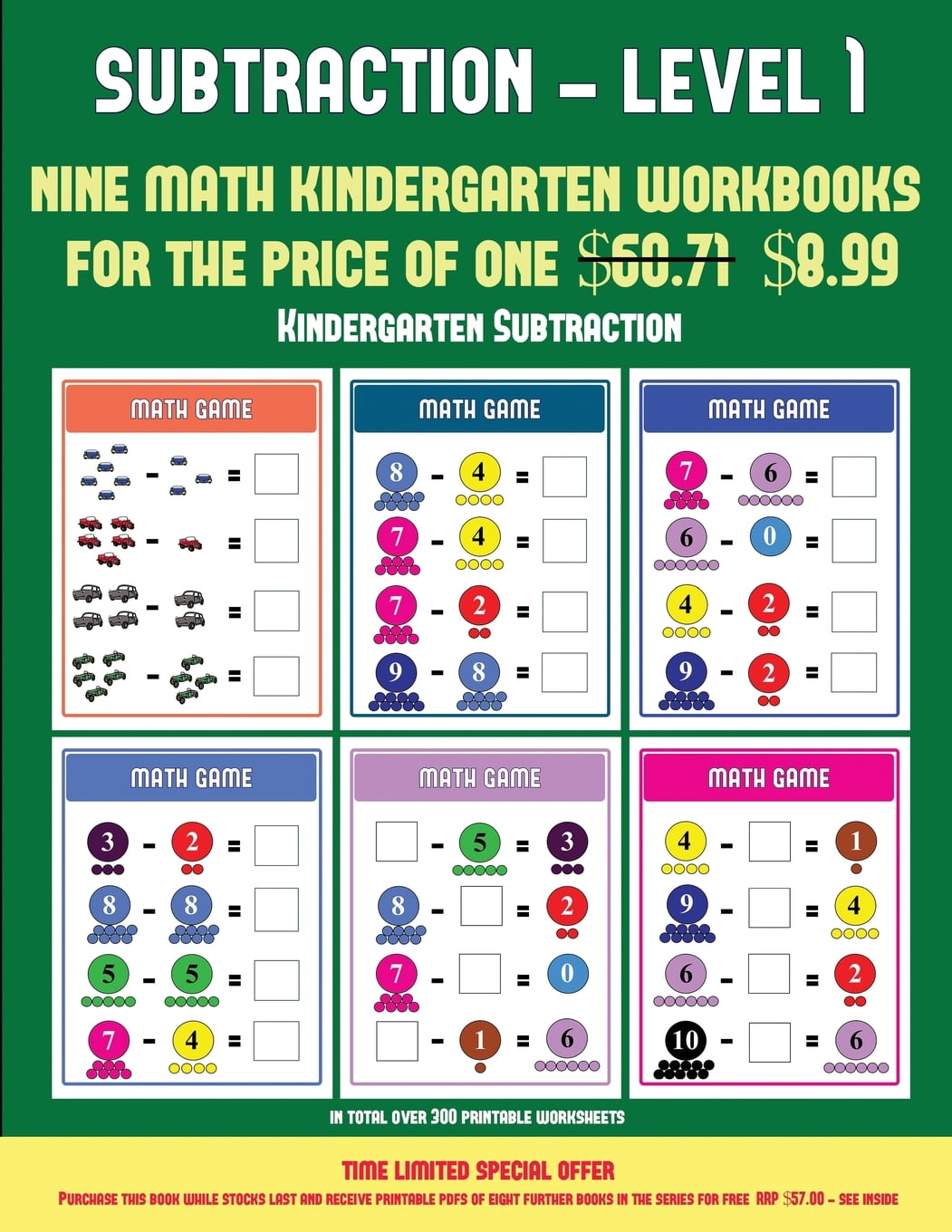kindergarten subtraction kindergarten subtractiontaking