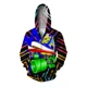 thumbnail image 2 of Sudadera de otoño para hombre, con estampado de skateboarding y lobo codicioso, aullando y luna, sudadera con cremallera, sudadera informal para hombre, 2 of 4