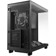 Gamdias ATLAS M4 pc case ATX 4x120mm PWM ARGB fans, adjustable angle lower fan mount, Front-Mounted PSU Design