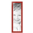 thumbnail image 2 of ArtToFrames 10" x 33" Red Picture Frame, 10x33 inch Red Wood Poster Frame (WOM-4593), 2 Pack, 2 of 7
