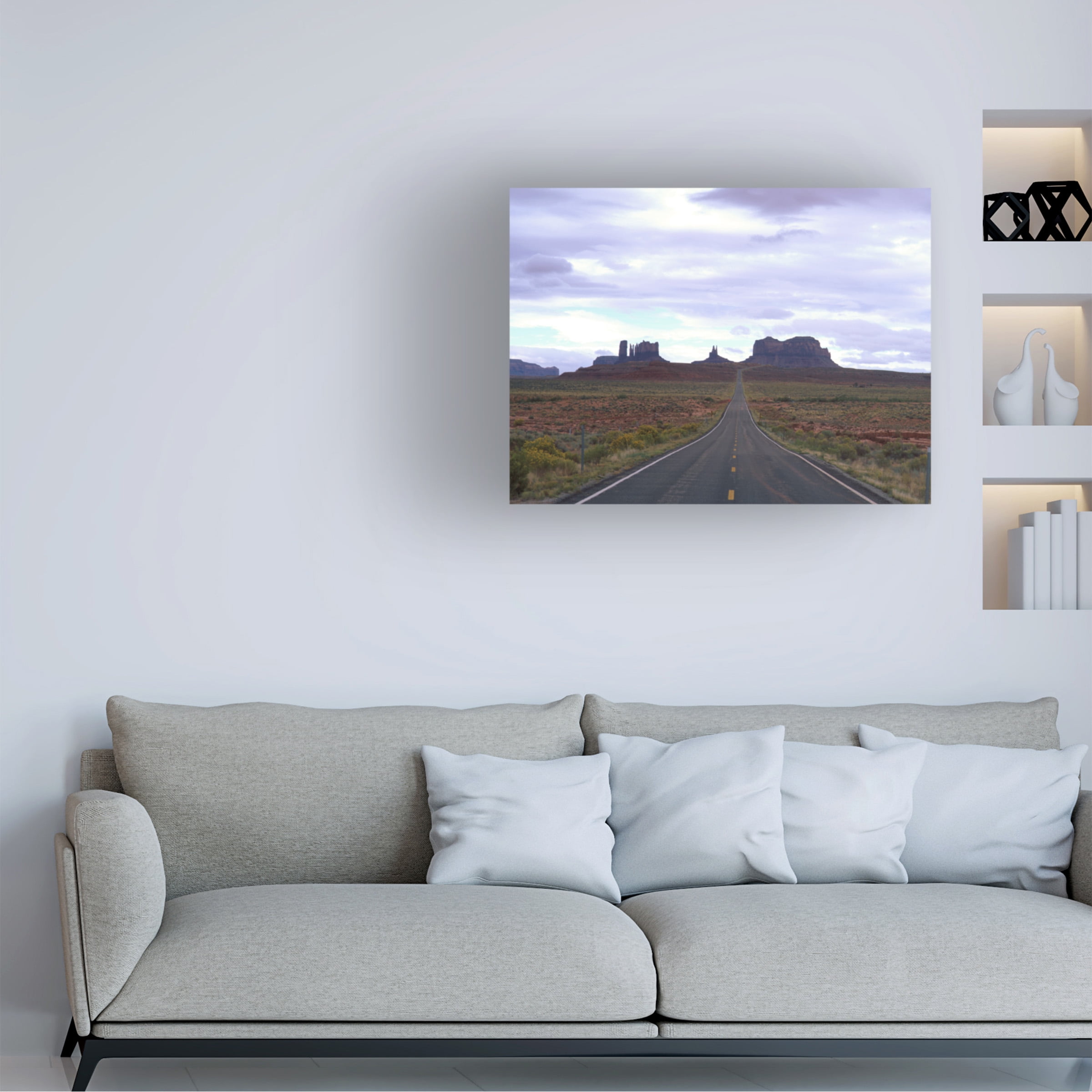 Trademark Fine Art 'Monument Valley 1' Canvas Art by Robert K Jones