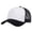 Z8-Dark Gray, variant on Trucker Hat Mesh Back Cap, Solid Color Lightweight Wavy Stitch Brim Adjustable Baseball Cap, Breathable Summer Outdoor Cap