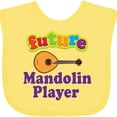 thumbnail image 3 of Inktastic Future Mandolin Player Music Boys or Girls Baby Bib, 3 of 4