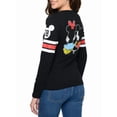 thumbnail image 5 of Mickey & Minnie Mouse T-Shirt Long Sleeve Slim Fit Juniors Disney (Size Medium), 5 of 6