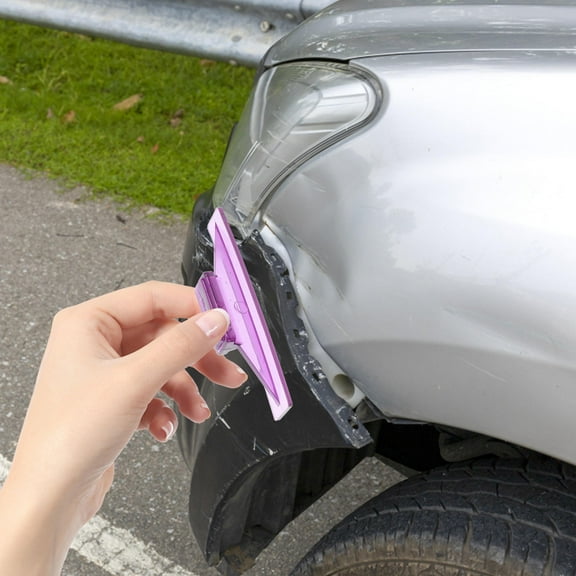 DEEPCRAFF Body Repair Dent Removal Tools 18 Pcs Purple Nylon Plastic Dent Puller Tabs for Cars